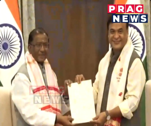 Himanta Biswa Sarma Submits Resignation to Governor