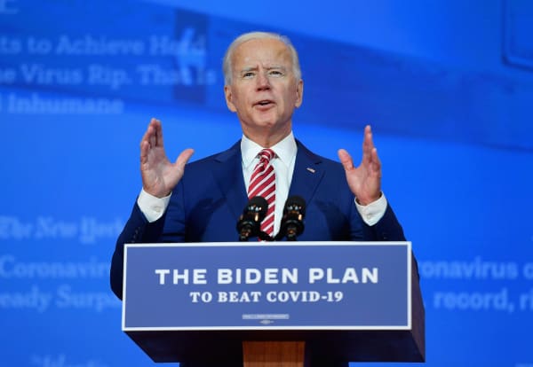 US President Biden vows to vaccinate 300 million people by the end of summer