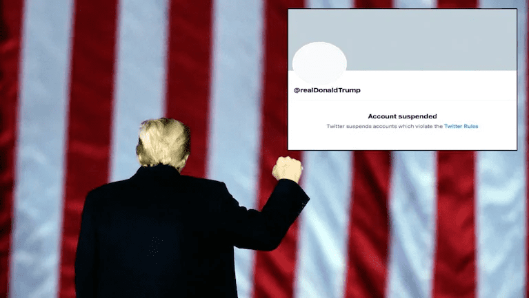 Donald Trump’s twitter account suspended permanently