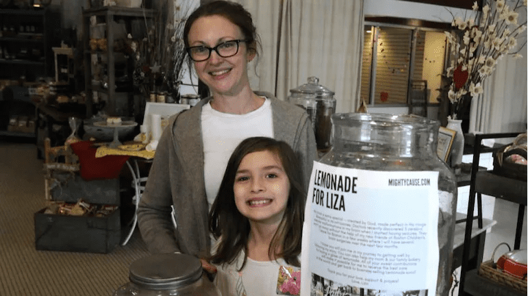 A true fighter: 7 year old girl sells lemonade to fund her own brain surgery