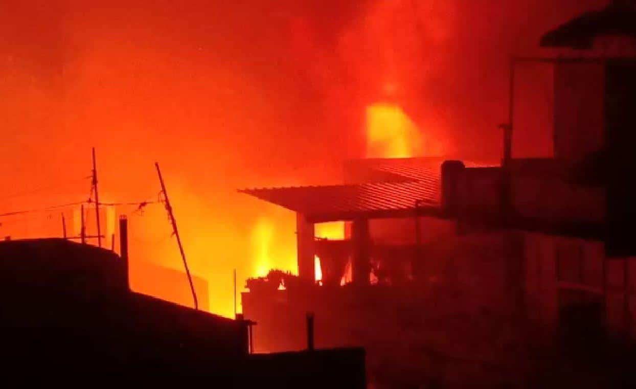 At least 6 houses gutted in fire in Dibrugarh's Chandmari Ghat