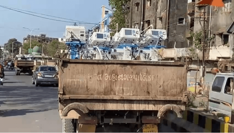 Health Scare: Ventilators transported to hospitals in garbage trucks