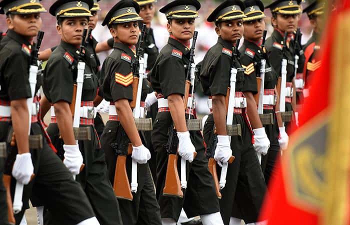 The first batch of women military police recruited: Indian Army