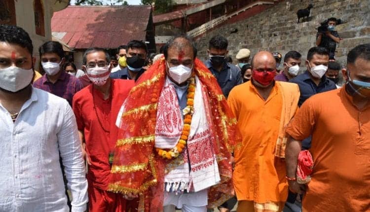 Himanta Biswa Sarma visits Kamakhya Devalaya, Doul Govinda Temple ahead of oath-taking ceremony