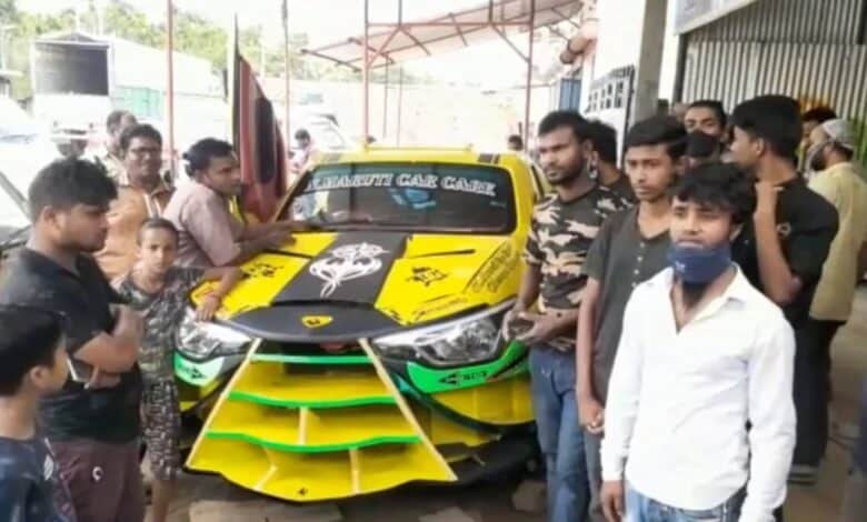 Assam Mechanic Turns Swift Car into Lamborghini