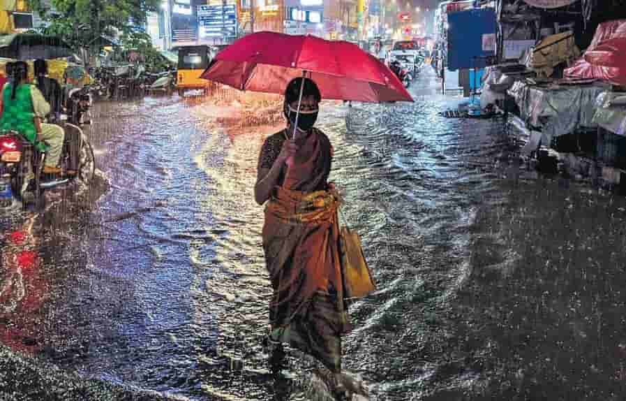 Chennai Inundated after Heavy Rainfall pound State, Red Alert issued in Four Districts