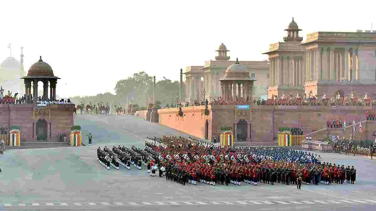 Beating the Retreat ceremony will feature a 1,000-drone spectacle