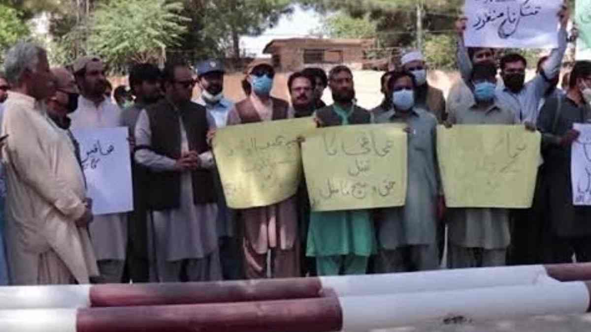 Nationwide protest against the killing of reporter Abdul Wahid Raisani: Pakistan