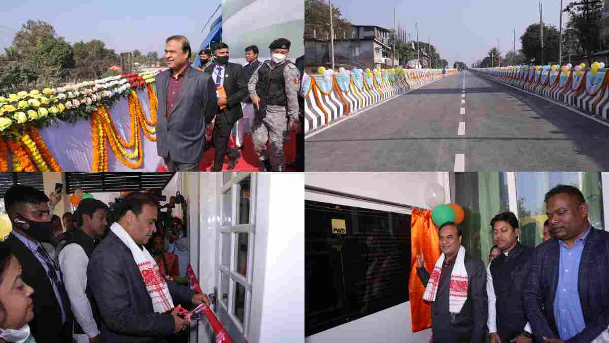 Assam CM inaugurates railway overbridge at Rangapara today