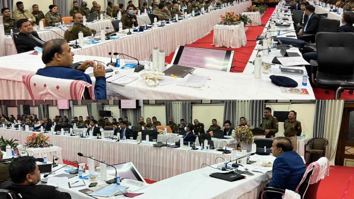 Assam CM chairs 18 hour-long detailed presentations of SPs conference