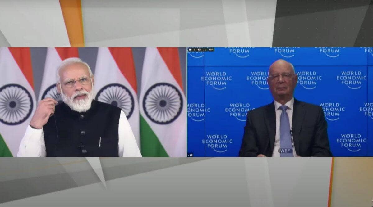 India is combating the new wave of covid-19 with "full awareness": PM Modi at WEF