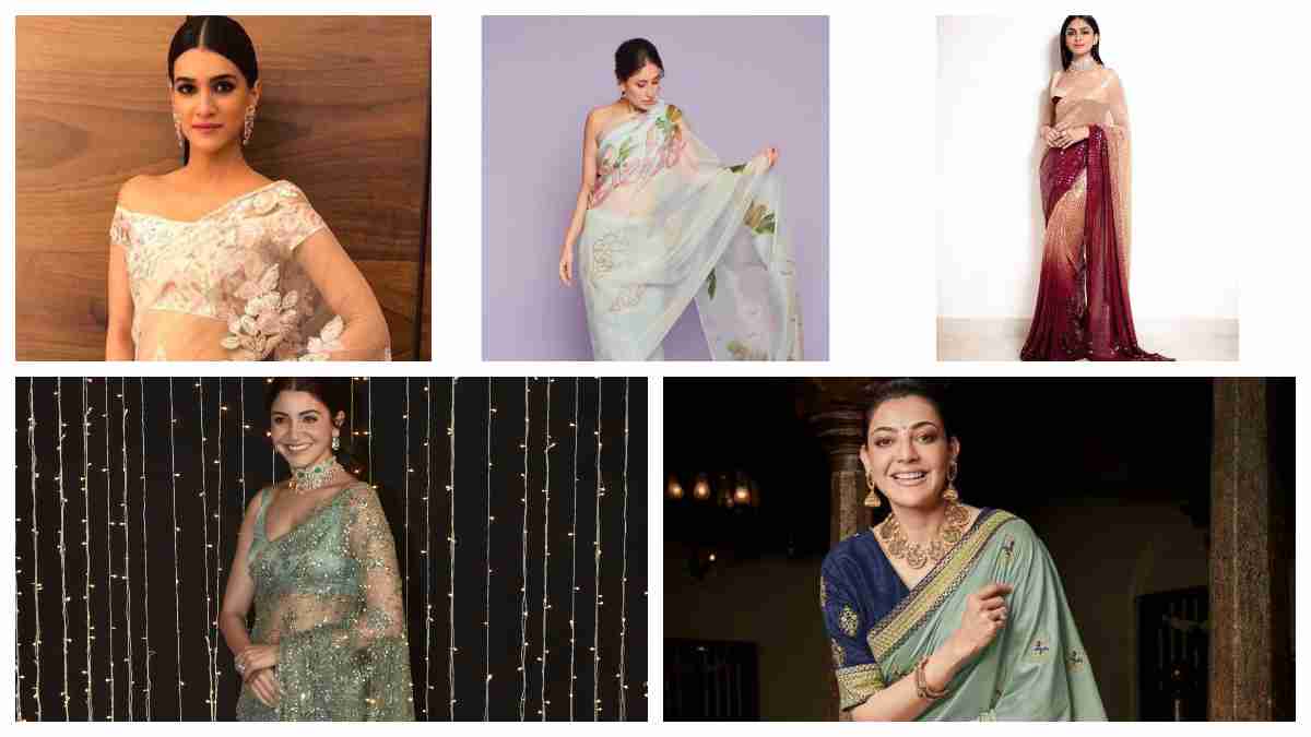 Saree styles in 2022; Check out the five sarees in trend in 2022