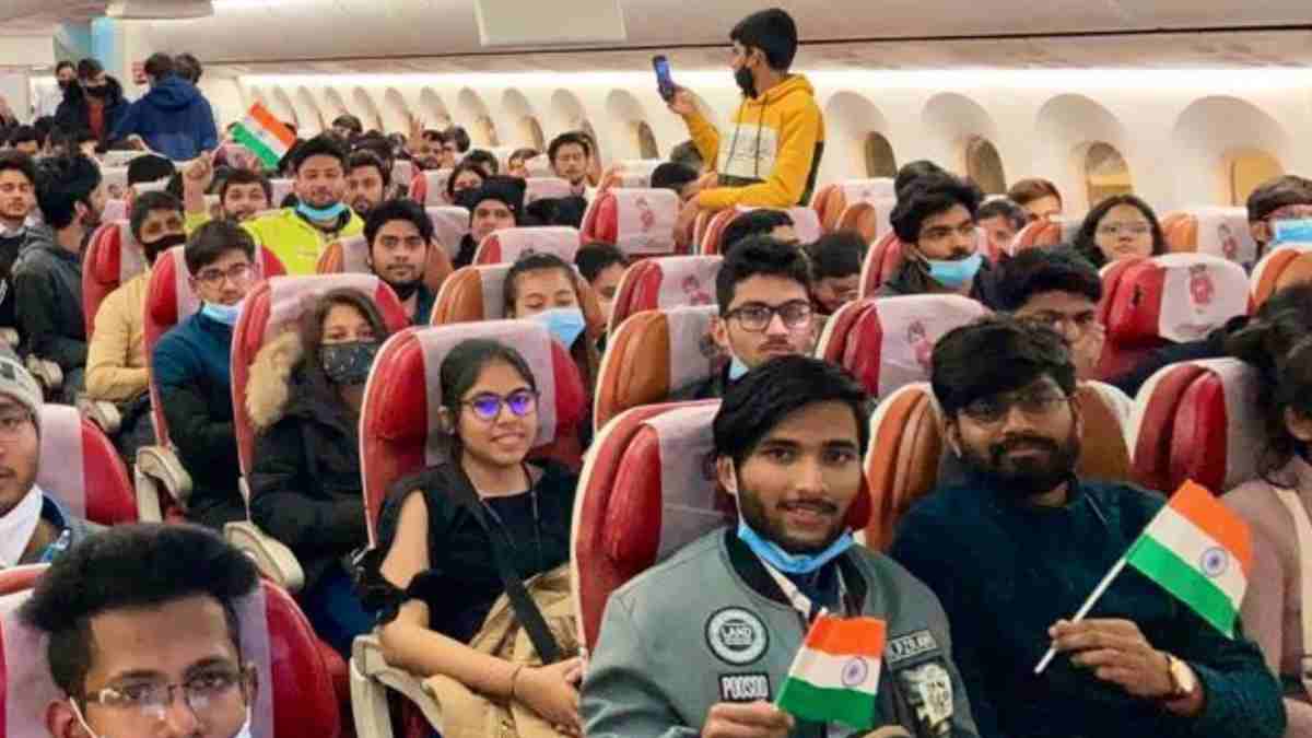 Third evacuation flight bringing 240 Indians from Ukraine lands in Delhi