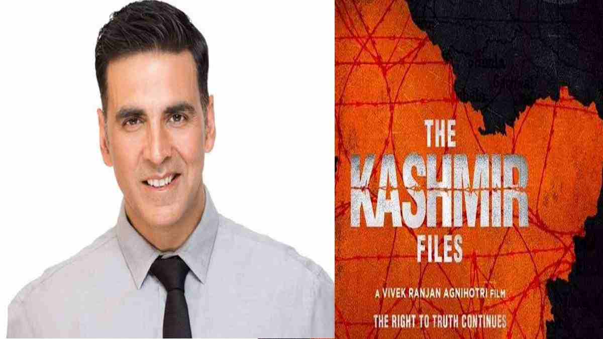 The Kashmir Files film director, reacts to Akshay Kumar's Comment based on his film