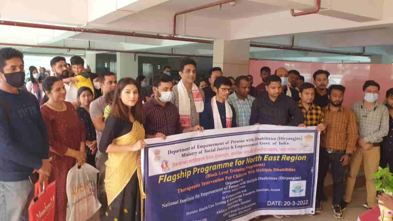 Training programme on ‘therapeutic intervention for children with multiple disabilities’ organized a