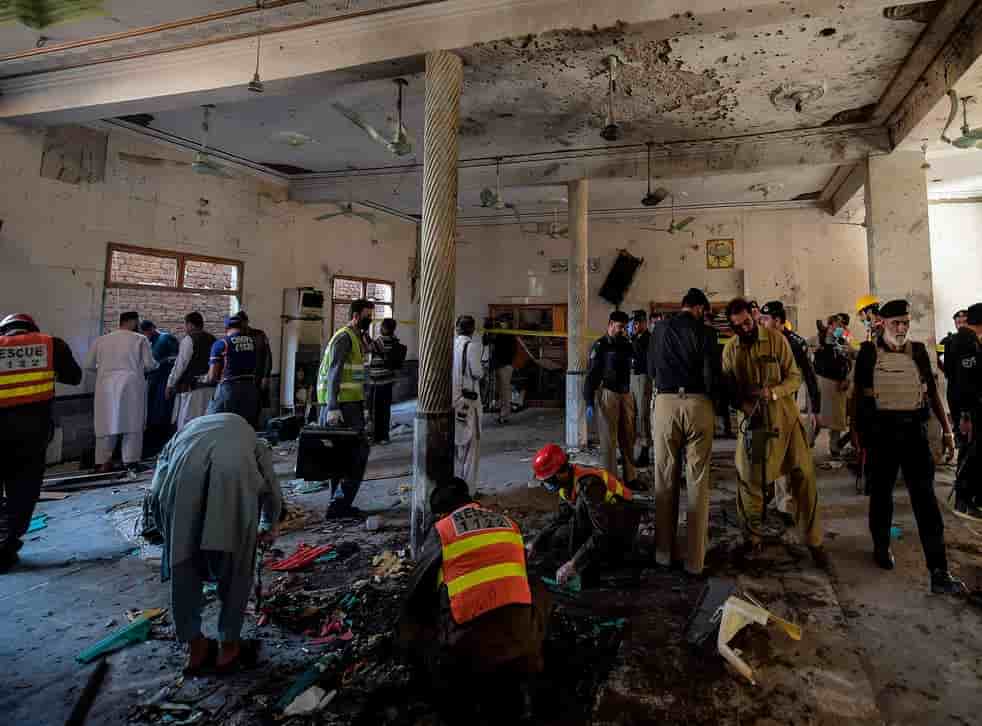 BREAKING: Atleast 30 people were killed, 50 injured in the Peshawar Mosque Blast 