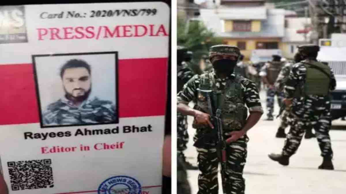 Former journalist turned terrorist among 2 killed in Srinagar encounter