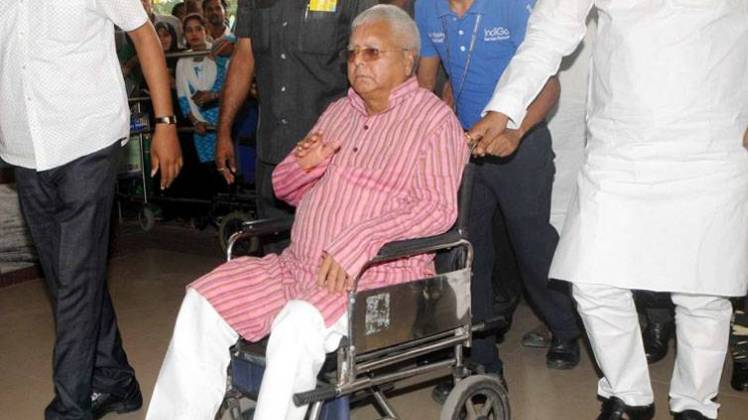 Lalu Prasad Yadav's health deteriorates;  transferred to AIIMS in Delhi