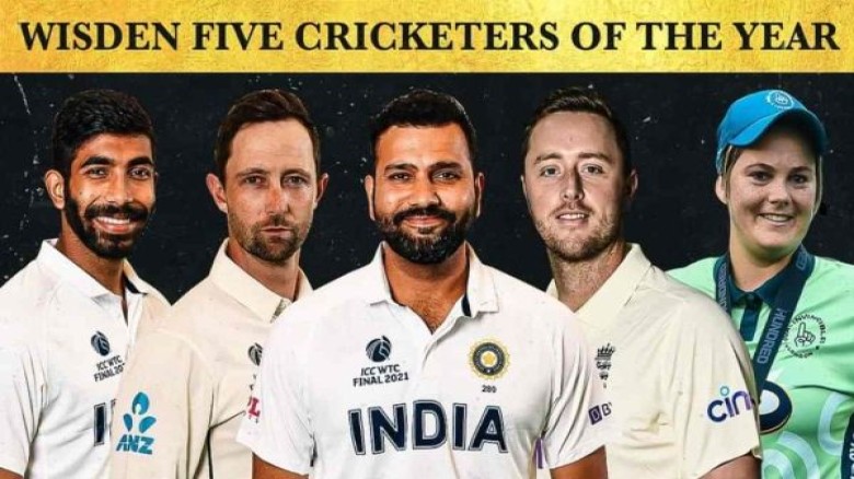 Rohit Sharma, Jasprit Bumrah are listed among Wisden's five 'Cricketers of the Year'