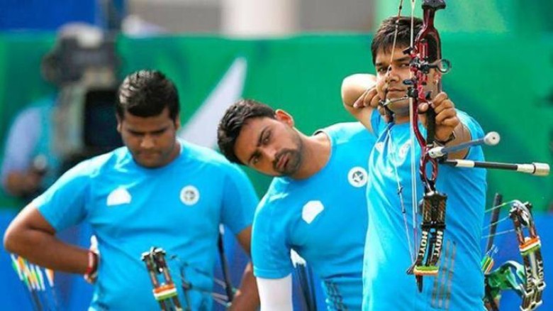 Men's Compound Team of India wins gold at the Archery World Cup
