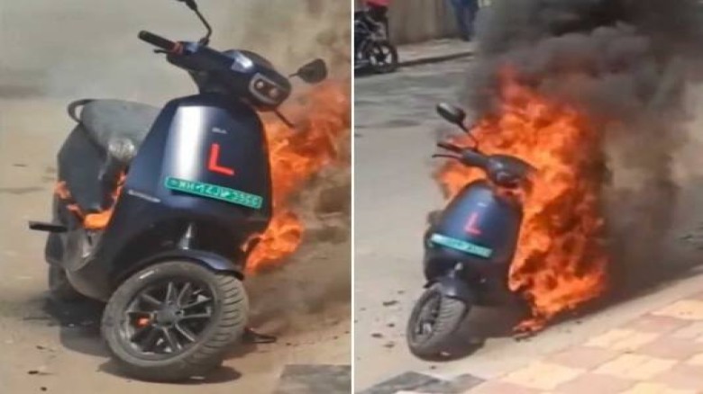 More than 1,400 electric scooters are being recalled by Ola because of an increase in fire incidents