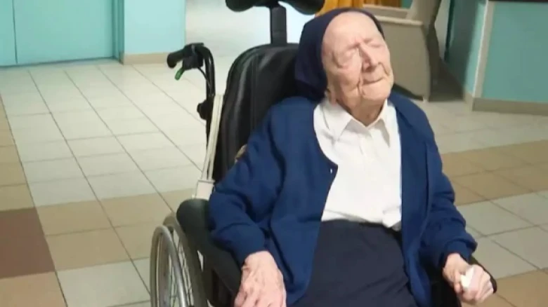 French nun named the world's oldest person, at 118 years, 73 days old
