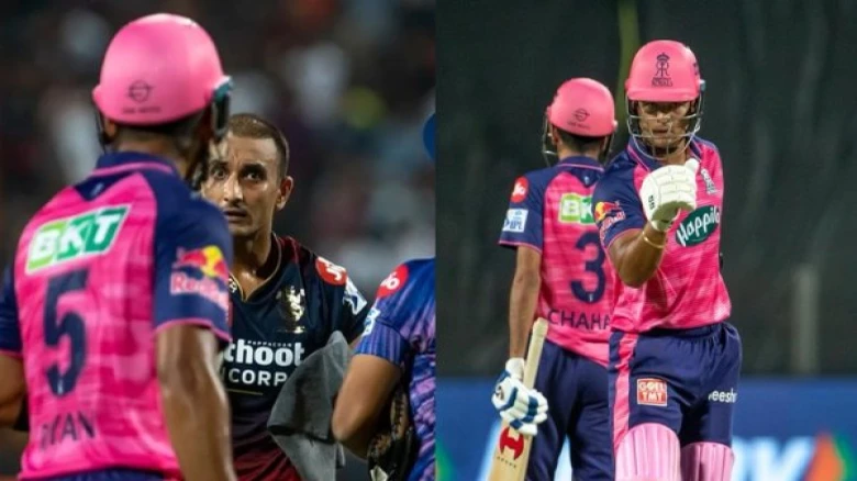 Riyan Parag and Harshal Patel were involved in a heated spat during the 39th match of the IPL 2022