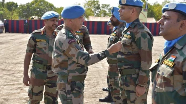 Over 1,000 Indian peacekeepers receive UN recognition for their service in South Sudan.