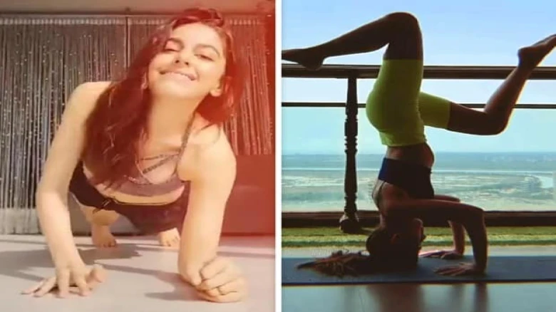 From Yoga headstand to Chakrasana, Alaya F is hailed as a 'goddess' by Kubbra