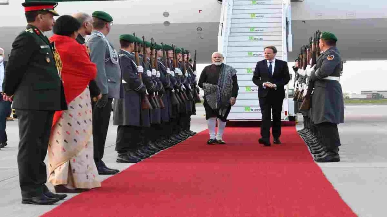 PM Modi lands in Germany for 3-nation Europe tour