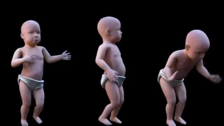 One of the first viral videos of Dancing baby on the internet gets a makeover