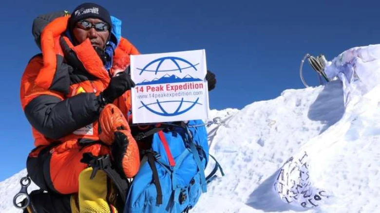 Nepali sherpa scale Mt Everest for the record 26th tim