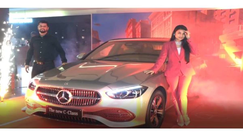 Mercedes Benz C-Class Launched in Guwahati's Axom Motors Today
