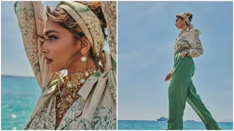 Deepika Padukone’s boho and bejewelled look in Sabyasachi for Cannes Film Festival stuns the audience
