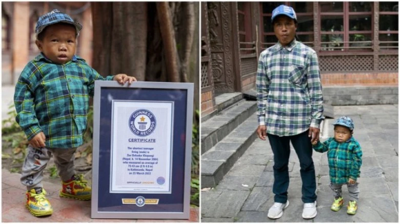 Nepalese Teen conferred the Guinness World Record for being the Shortest Teenager Alive!