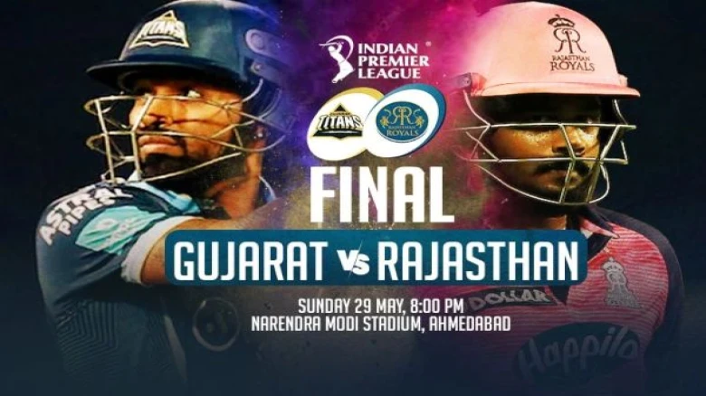 IPL 2022: IPL final playoff between Debut team GT and Rival team RR at Narendra Modi Stadium