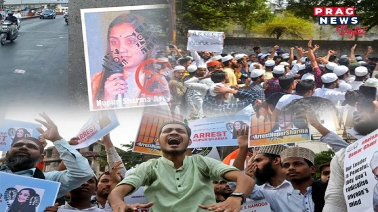 Prophet remark row: Massive protest across the country demanding Nupur Sharma's arrest