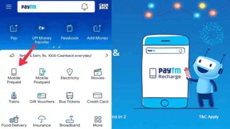 Paytm users are being levied extra charges for mobile top-up