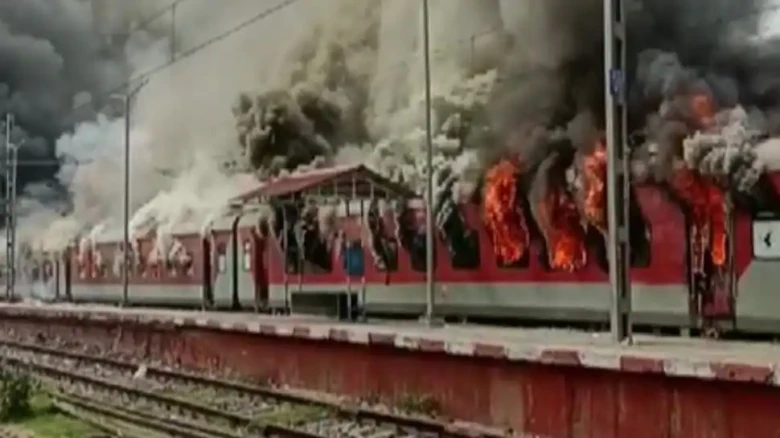 Unrest surged across India: Violent protests in Bihar, train set fire in Secunderabad
