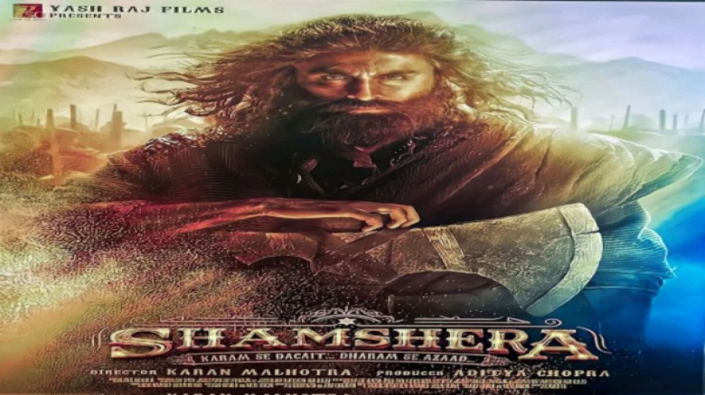 Ranbir Kapoor rocks a wild, shaggy gaze, as the first poster of Shamshera is out now!