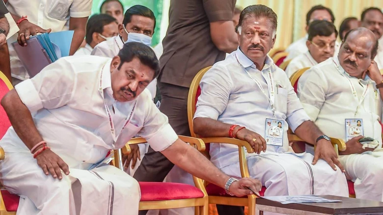 At a crucial meeting, the AIADMK is in disarray, and the OPS was subjected to taunts and bottles
