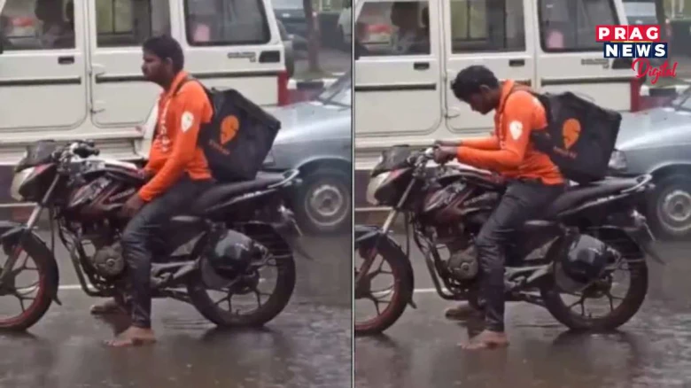 ধাৰাষাৰ বৰষুণেও স্তব্ধ কৰিব নোৱাৰে জীৱন যুদ্ধ! ছুইগী বয়ৰ ভিডিঅ' ভাইৰেল