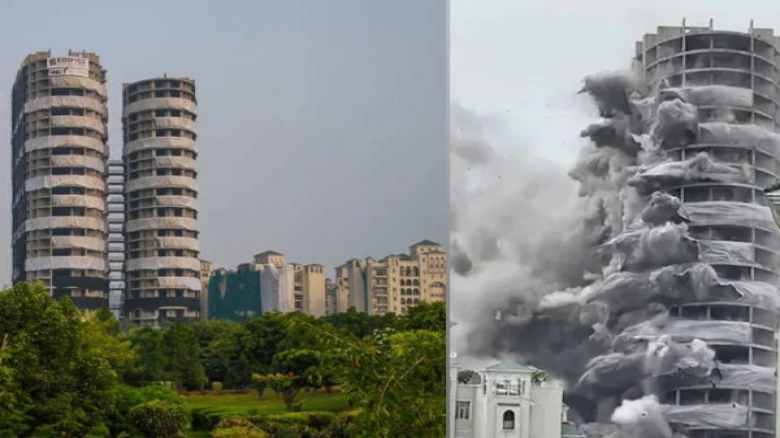 Noida Twin Towers Demolition: 'All Done and Dusted,' Twin Tower vanishes after a nine-year battle