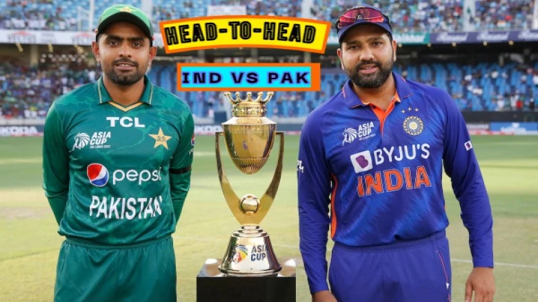 Asia cup 2022: Head-to-Head Records and Stats between India and Pakistan