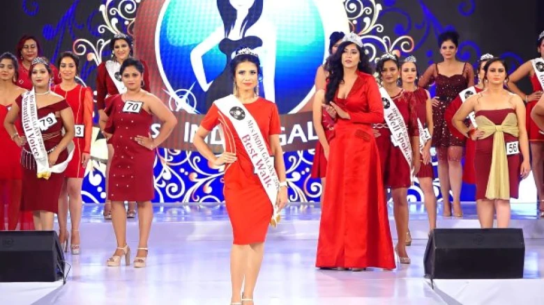 Khushbu Verma of Assam won silver in the national beauty pageant for Mrs. India Galaxy 2022