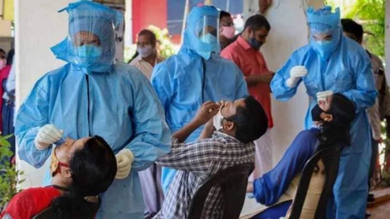 India records 4,777 new Covid infections in 24 hours, with 43,994 active cases.