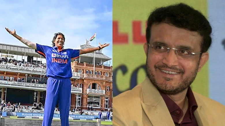'An era comes to an end': Sourav Ganguly's homage to Jhulan Goswami