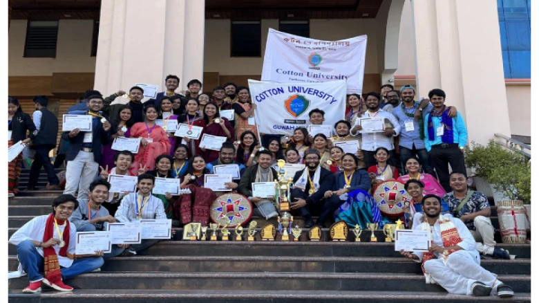 Cotton ranked among top three universities at Youth Festival