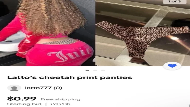 eBay removes rapper Latto's underwear listing after bids reach Rs 87 lakh