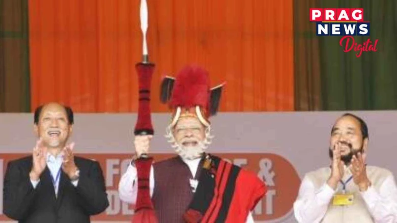 নাগালেণ্ডলৈ শান্তি উভতি আহিছে,  উন্নয়ন আৰু খৰতকীয়া হ’বঃ নাগালেণ্ডত ক’লে প্ৰধানমন্ত্ৰী নৰেন্দ্ৰ মোদীয়ে